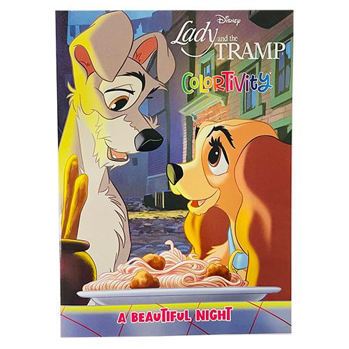 ディズニー Lady and The Tramp ぬりえ 80ページ ( A BEAUTIFUL N...