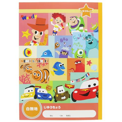 ディズニー じゆうちょう ジュニア学習帳／ＤＣ ( ピクサー ) 19359 自由帳 ノート 女の子...