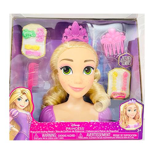 ディズニープリンセス スタイリングヘッド ラプンツェル ティアラ付き ( 87617 ) 19635...