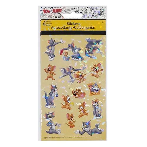 トムとジェリー キラキラ ステッカー 4シート 19847 トムアンドジェリー TOM and JE...