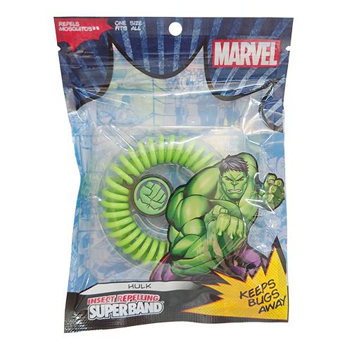 マーベル 虫よけスーパーバンド ( ハルク ) 20043c アベンジャーズ MARVEL ブレスレ...