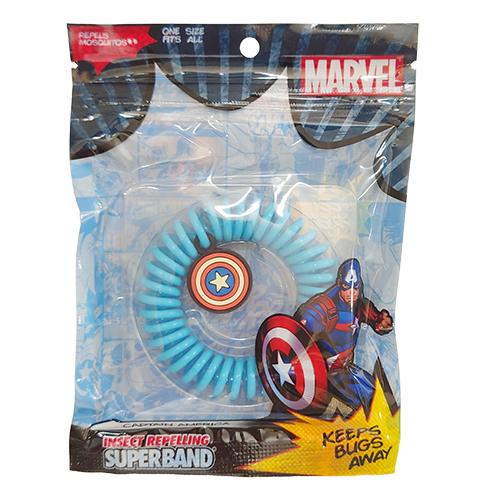 マーベル 虫よけスーパーバンド ( キャプテンアメリカ ) 20043d アベンジャーズ MARVE...