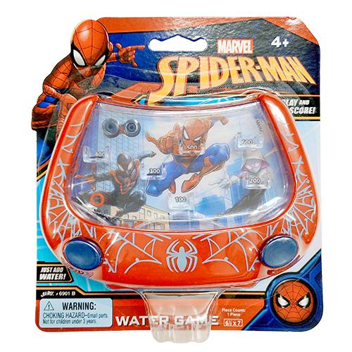 スパイダーマン ウォータゲーム 手持ち輪投げ 20077b おもちゃ 玩具 わなげ 子供 こども 男...