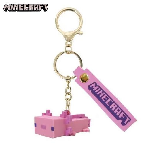 マインクラフト マスコット キーホルダー ( ウーパールーパー / ピンク ) 20285 マイクラ...
