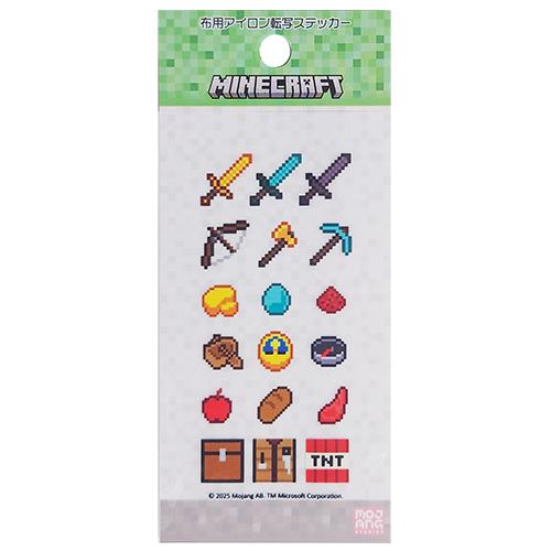 マインクラフト 布用アイロン転写ステッカー ( S2 ) 20391 マイクラ グッズ 布 洋服 服...