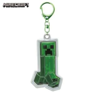 マインクラフト リフレクター キーホルダー ( クリーパー ) 21104 マイクラ グッズ Minecraft キーチェーン 反射 防犯 交通安全 夜道 CRLK1-MCT-CP