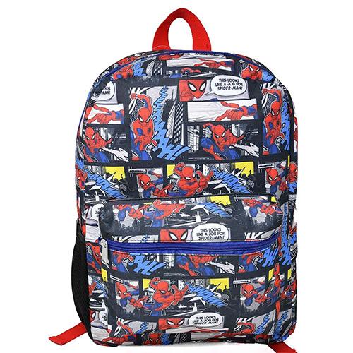 スパイダーマン リュック 16インチ ( All Over Print コミック ） 21281 リ...