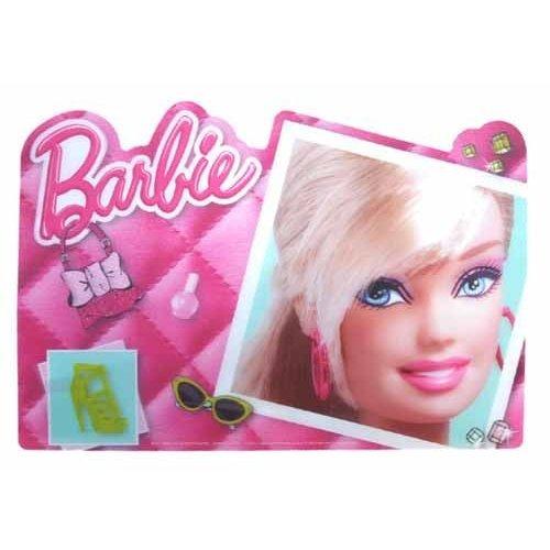 バービー Barbie ダイカットランチョンマット9660【プレイスマット インポート 輸入 キッズ...