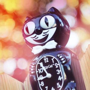 キットキャットクロック ( クラッシック ブラ...の詳細画像4