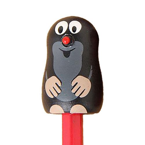 クルテク 鉛筆キャップ ペンシルトッパー (クルテク) 鉛筆付き pud464 もぐらのクルテク う...