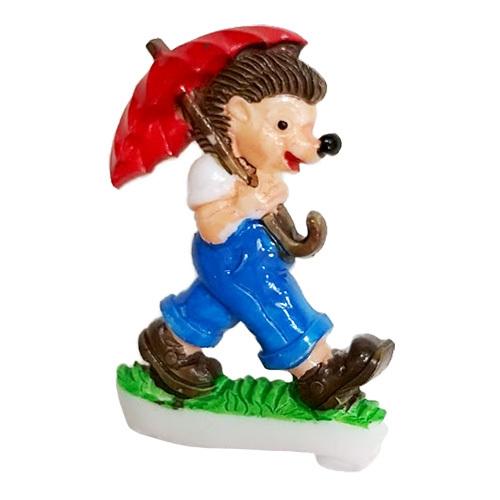 ドイツ製 ブローチ ( ハリネズミ 傘 ) pud704b WALTER&amp;PREDIGER ピンブロ...