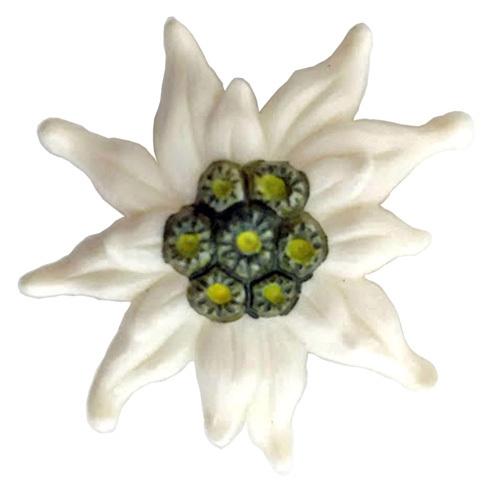 ドイツ製 ブローチ ( エーデルワイス 一輪 ) pud706c WALTER&amp;PREDIGER ピ...