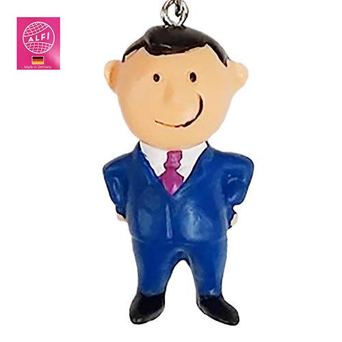 アルフレッド フィッシャー キーホルダー キーチェーン ( 紳士 ネイビー ) pud733b スー...