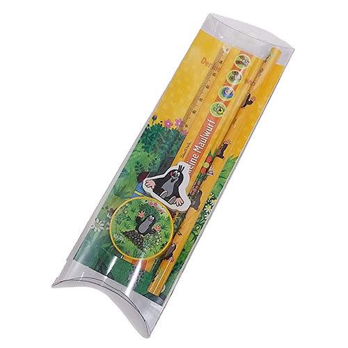 クルテク ステーショナリーセット (鉛筆 イエロー) pud861a Krtek チェコ えんぴつ ...