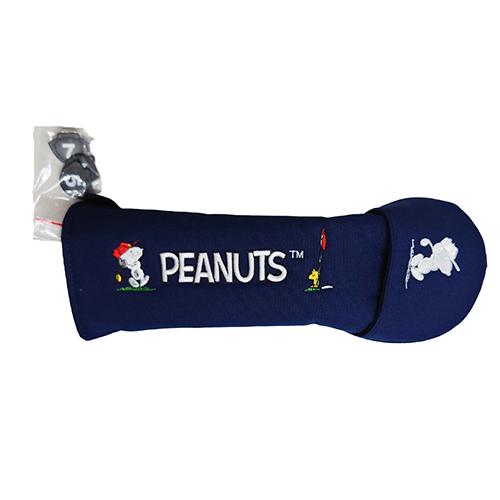 スヌーピー ヘッドカバー FW ネイビーブルー upl032 PEANUTS グッズ ゴルフ スポー...