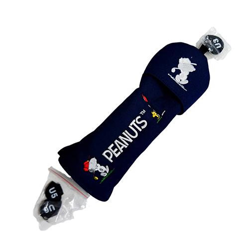スヌーピー ヘッドカバー UT ネイビーブルー upl033 PEANUTS グッズ ゴルフ スポー...