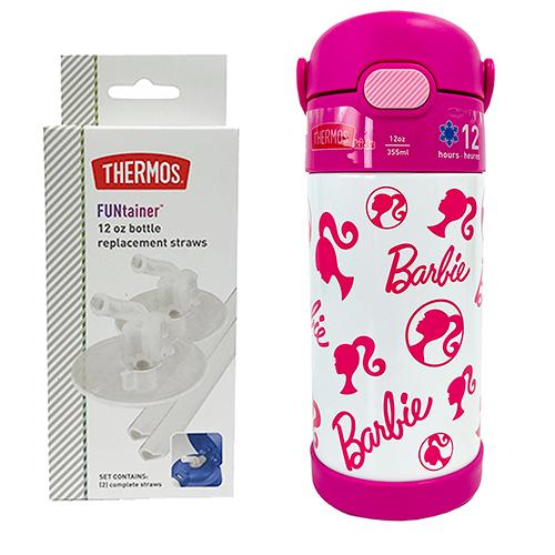 サーモス ストローボトル 替えストロー セット ( バービー 総柄 ) 水筒 yts0346 THE...