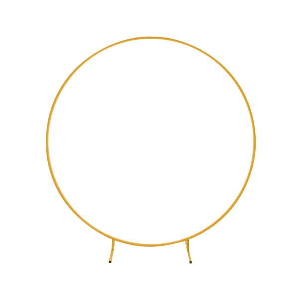 バルーンアーチスタンド バルーンアーチ キット 床用 ゴールド 2m バルーンアーチホルダー 風船 ...