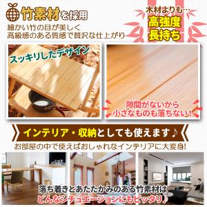 3段ラック キャンプ 竹製 ウッドラック 折り...の詳細画像2