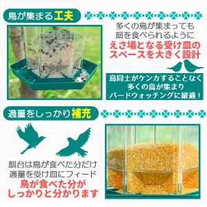 バードフィーダー バードウォッチング 吊り下げ...の詳細画像2