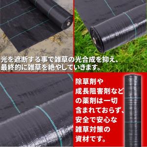 防草シート 3m × 100m 100メートル...の詳細画像1