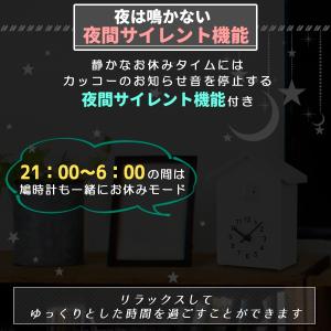 鳩時計 掛け時計 置き時計 2Way 振り子時...の詳細画像4