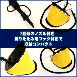 フットポンプ 足踏み 式 5L ゴムボート フ...の詳細画像1
