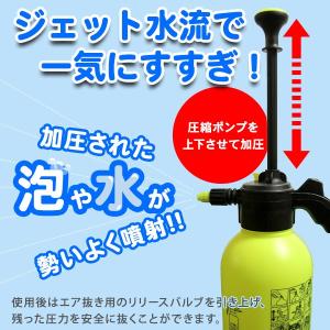 高圧洗浄機 ハンディ 小型 手動 噴霧器 除草...の詳細画像2
