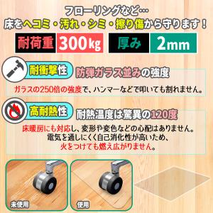 冷蔵庫マット Mサイズ 500L 厚さ 2mm...の詳細画像1