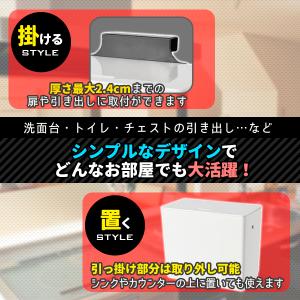 ゴミ箱 ふた付き 9L 生ゴミ シンク扉 壁掛...の詳細画像3
