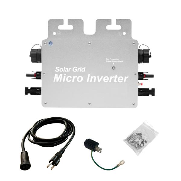 工事不要で太陽光発電 プラグインソーラー 800W マイクロインバーター ソーラーパネル無 電気代節...