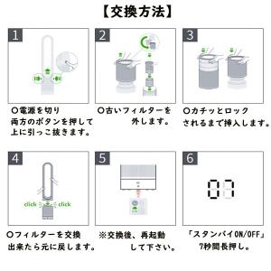 ダイソン 交換フィルター TP00 TP02 ...の詳細画像3
