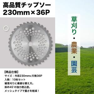 チップソー230mm 10枚セット × 36P...の詳細画像2