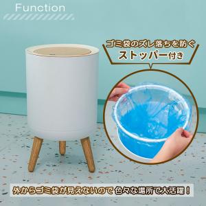ゴミ箱 ごみ箱 木目調 ダストボックス ワンタ...の詳細画像3