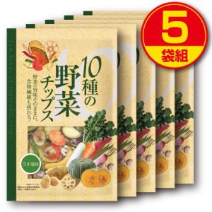 味源 10種の野菜チップス うす塩味 110g 5個組 新登場 バナナ じゃがいも さつまいも にん...