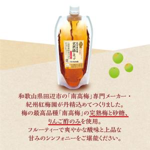 完熟梅シロップ 330g 5個組 新登場 酸味...の詳細画像3