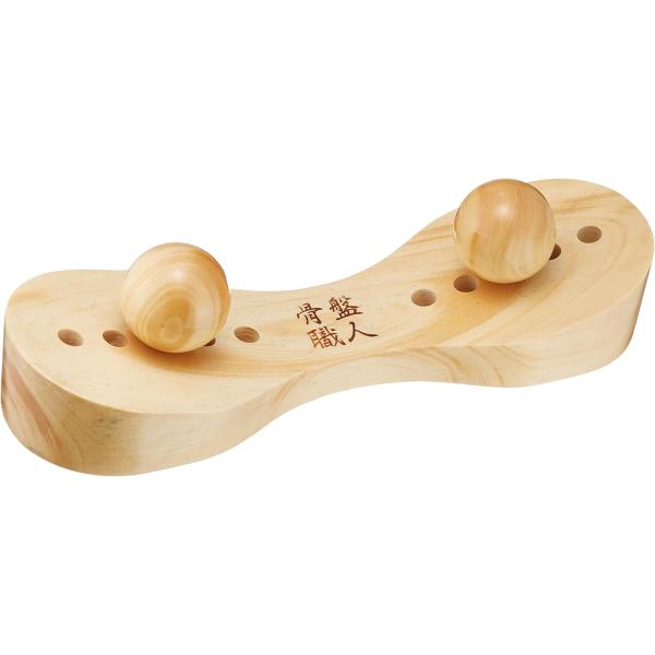 【正規品】ペルビス 骨盤職人 PV01 木製 ツボ押し玉 骨盤矯正 肩甲骨 腰痛 足ツボ マッサージ...