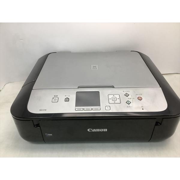 Canon キヤノン インクジェット複合機 PIXUSMG5730BS ブラックシルバー
