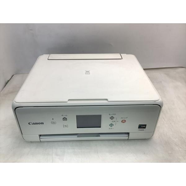 旧モデル Canon インクジェットプリンター複合機 TS6030 WH ホワイト