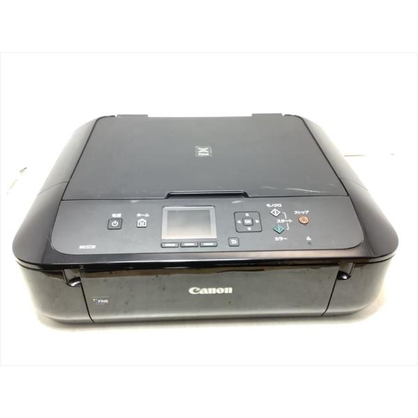 旧モデル Canon インクジェットプリンター複合機 PIXUS MG5730 BK ブラック