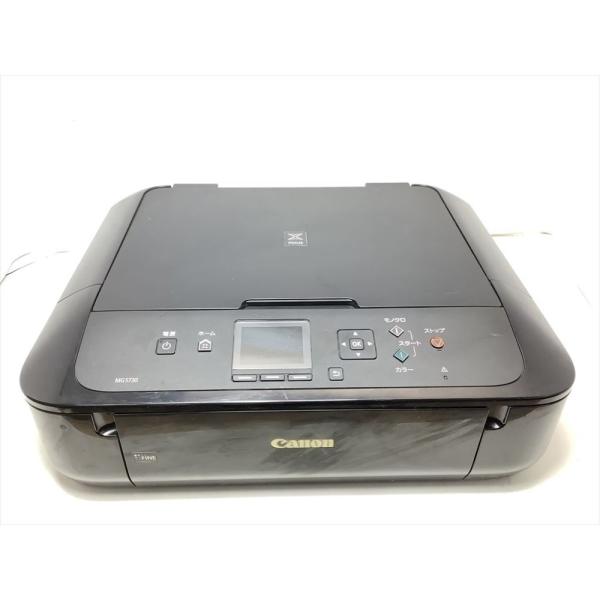 旧モデル Canon インクジェットプリンター複合機 PIXUS MG5730 BK ブラック