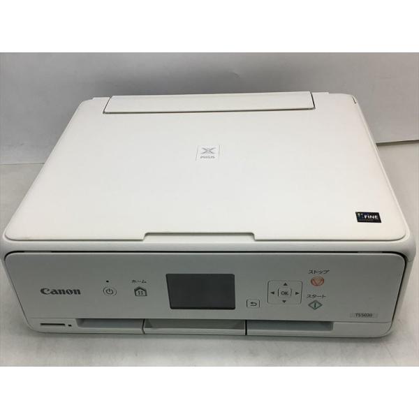 旧モデル Canon インクジェットプリンター複合機 TS5030 WH ホワイト