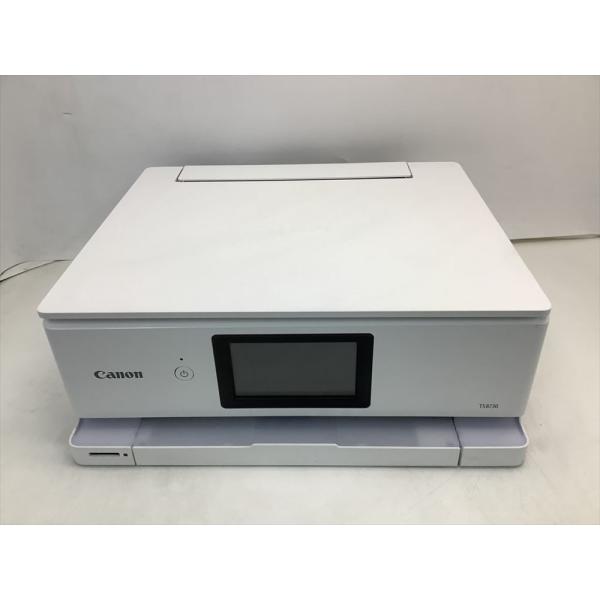 キヤノン Canon プリンター A4インクジェット複合機 PIXUS TS8730 WHITE 自...