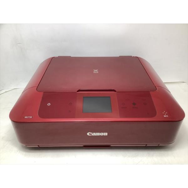 旧モデル Canon インクジェットプリンター複合機 PIXUS MG7730 RD レッド