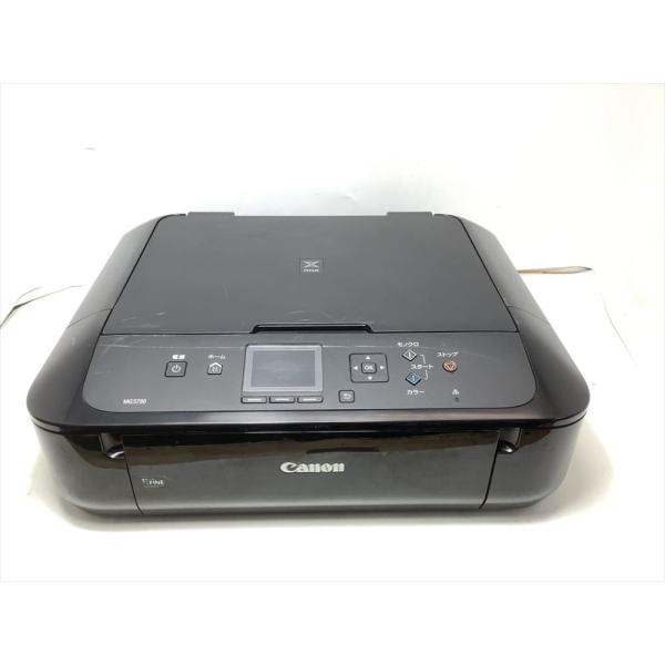 旧モデル Canon インクジェットプリンター複合機 PIXUS MG5730 BK ブラック
