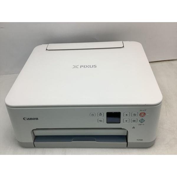 キヤノン Canon プリンター A4インクジェット複合機 PIXUS TS7530 ホワイト 20...