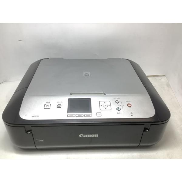 Canon キヤノン インクジェット複合機 PIXUSMG5730BS ブラックシルバー