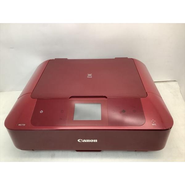 旧モデル Canon インクジェットプリンター複合機 PIXUS MG7730 RD レッド