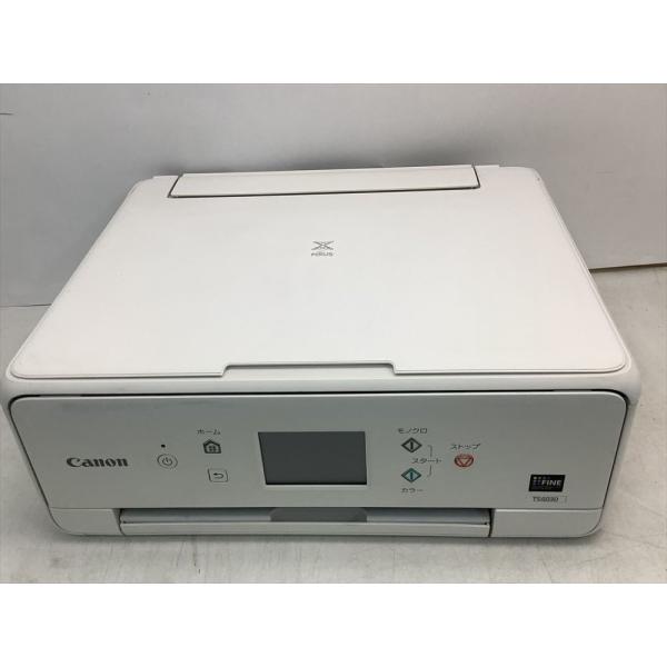 旧モデル Canon インクジェットプリンター複合機 TS6030 WH ホワイト