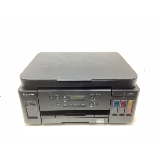 キヤノン Canon プリンター A4インクジェット複合機 特大容量ギガタンク搭載 G6030 ブラ...